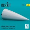 RESKIT RSU32-0201 Mirage 2000-5 nose cone for Kitty Hawk / Zimimodel kit (3D Printed) 1/32